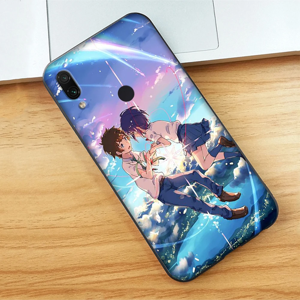 11 Аниме ваш Kimi no Na wa мягкий чехол для Xiaomi Redmi Note 7 4 4X6 Pro 5 Plus 5A 6A Go S2 - Цвет: 11