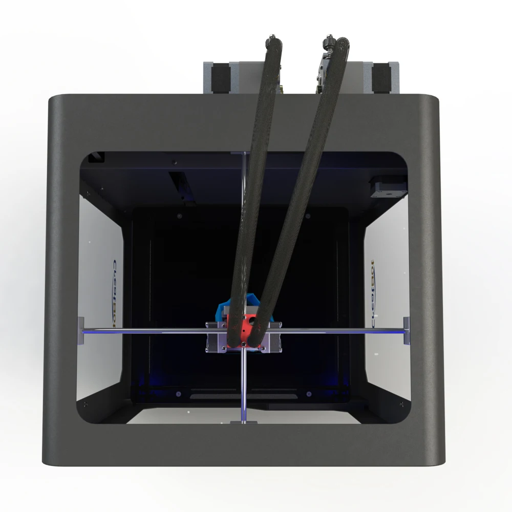 3D принтер Creatbot DX03 300*250*300 мм тройной экструдер/сопла с подогревом кровати 3 кг PLA