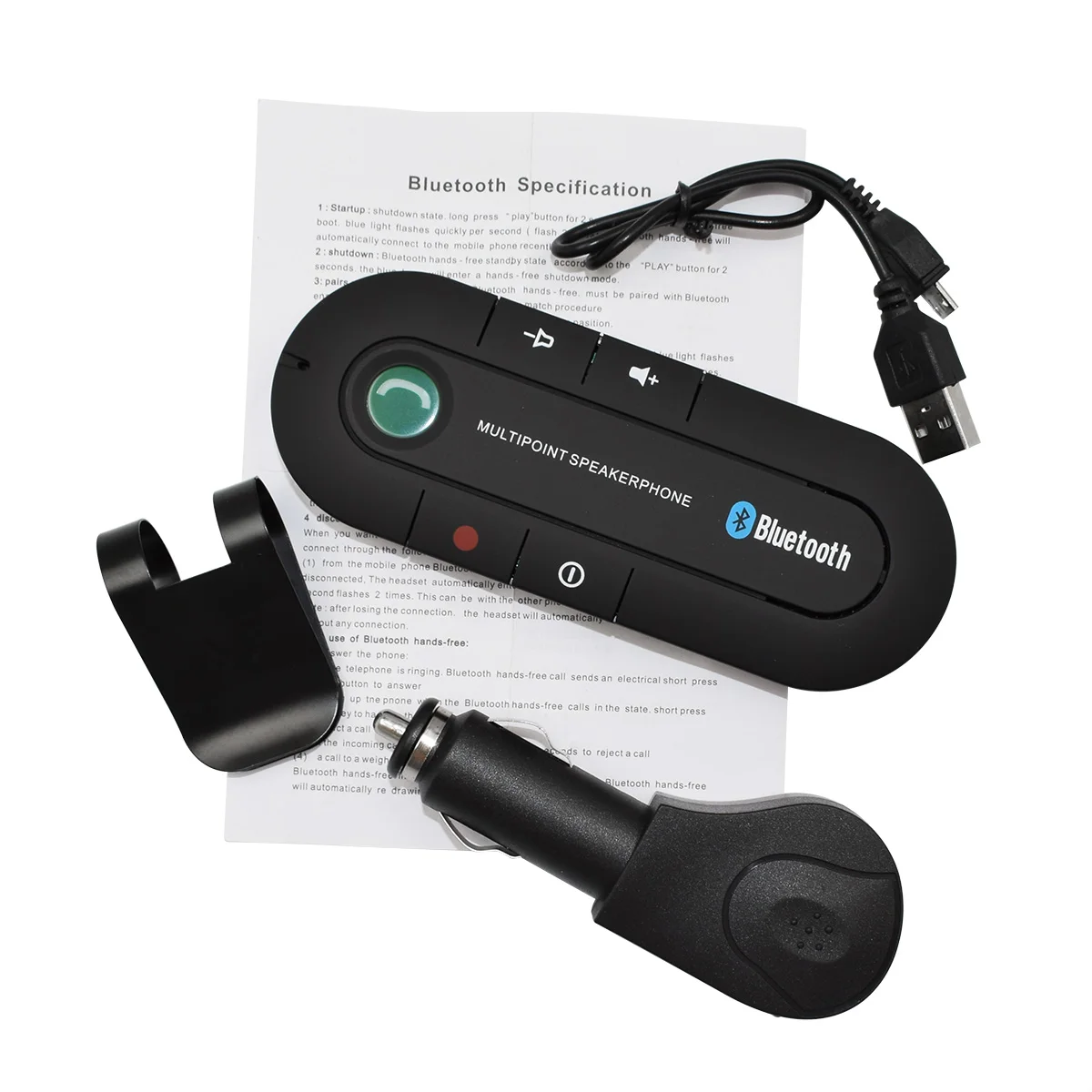 Arpenkin Multipoint 4 1 + EDR беспроводной Bluetooth громкая связь автомобильный комплект