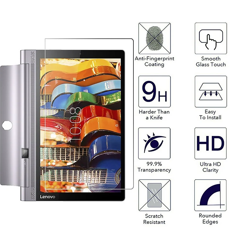 Закаленное стекло Gertong для планшета Lenovo Tab 4 10 8 plus чехол на экран 3 710L 850F 850M 730M 1 7