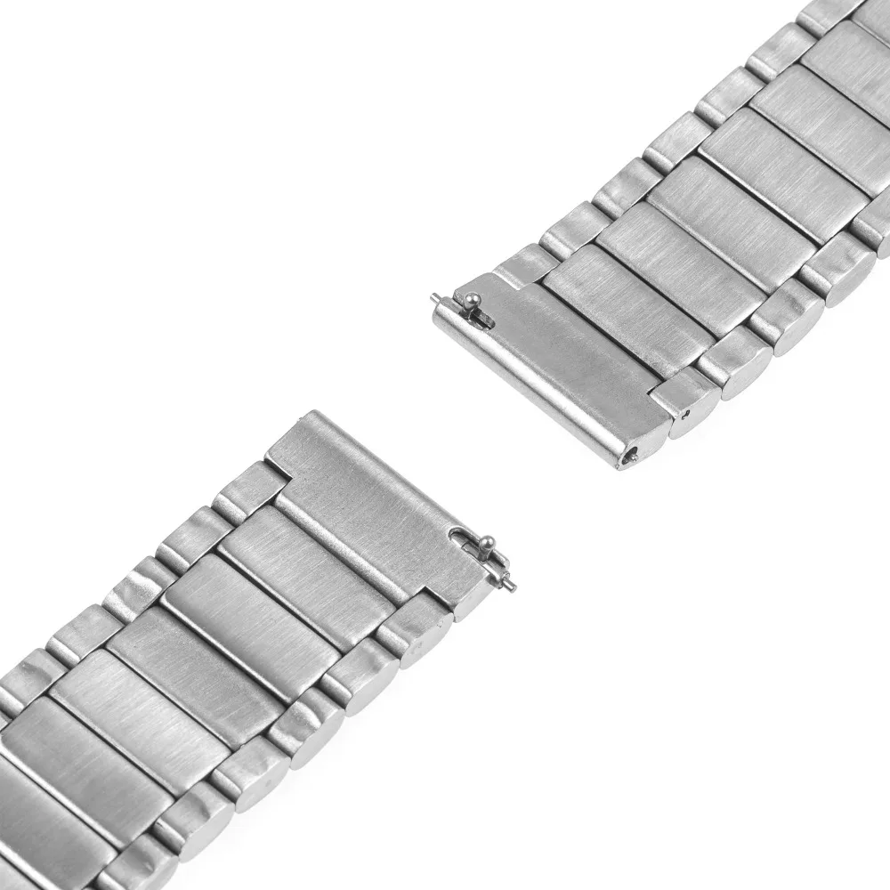 22 мм ремешок для часов из нержавеющей стали ASUS Zenwatch 2 LG G Watch W100 W110 Urbane W150 Pebble Time Quick