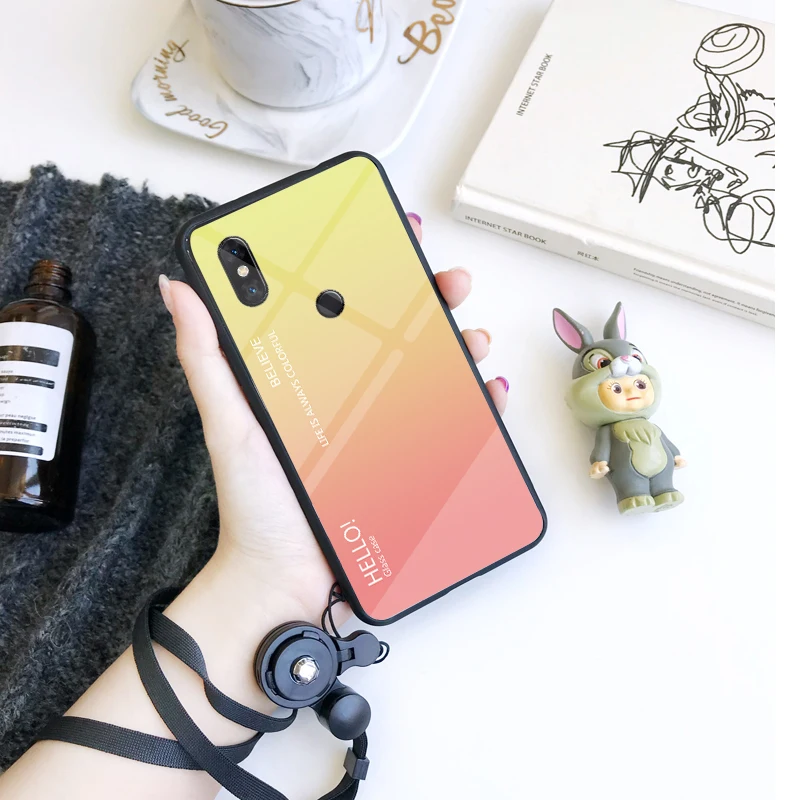 Чехол для телефона Xiaomi mi Mix 2 s чехол x роскошное глянцевое закаленное стекло