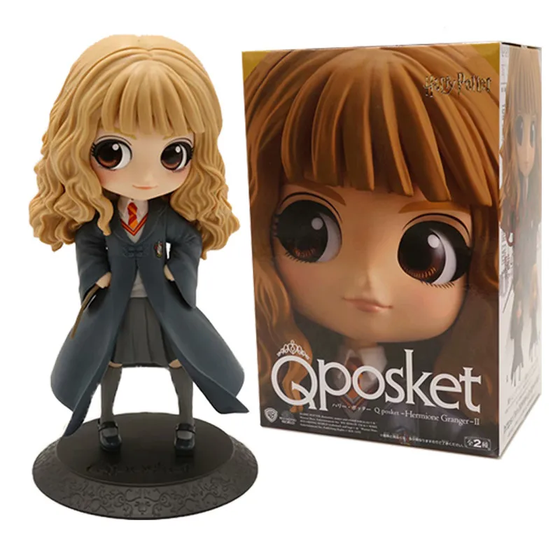 Hermione B 15 см QPosket большие глаза Гермиона Снейп милая кукла ПВХ фигурка Коллекционная модель игрушки - Цвет: Hermione B