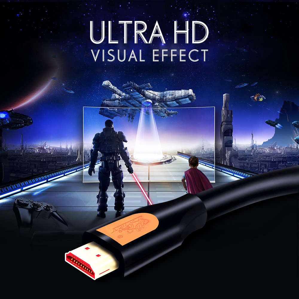 PCER HDMI-DVI Кабель-Кабель HDMI аудио-видео кабель DVI HDMI штекер-Мужской кабель для ПК монитор HDTV проектор DVI24+ 1 штекер