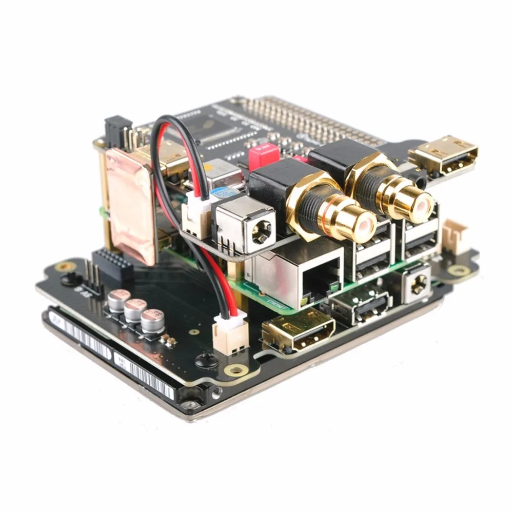 Плата расширения X4000 для Raspberry Pi 2 Model B / 3 и источник питания 5 В 4A|board power supply|board piboard
