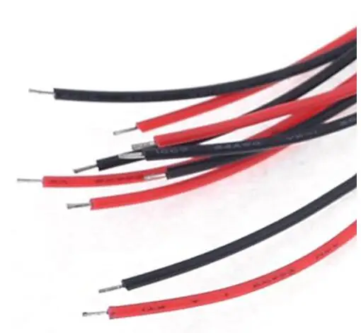 10pcs/lot 24AWG JST XH2.54 2Pin Terminal Cable Single Head Electronic Patch Line Plug Wire 20cm Length | Электроника