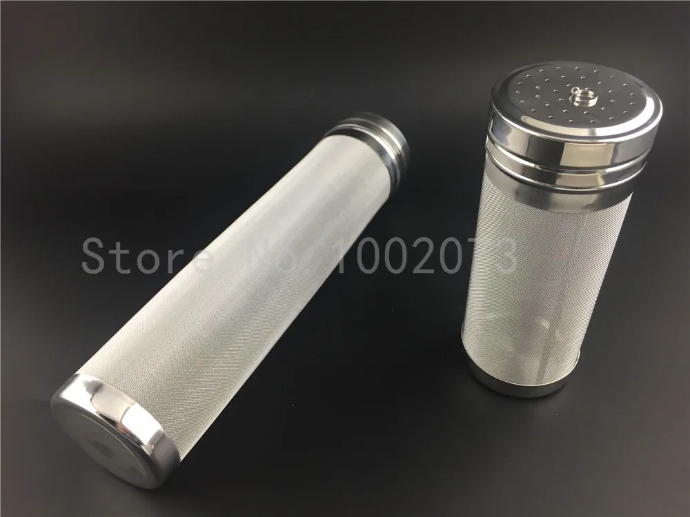 

Stainless Beer Hopper Filter Keg Dry Hoping HomeBrew Spider Strainer Pellet Hop Filter Mesh 300 Micron