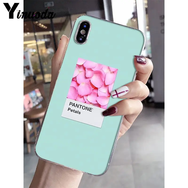 Yinuoda Pantone конфетный цвет фруктовое печенье sunshine sky Novelt Fundas чехол для телефона iPhone 8