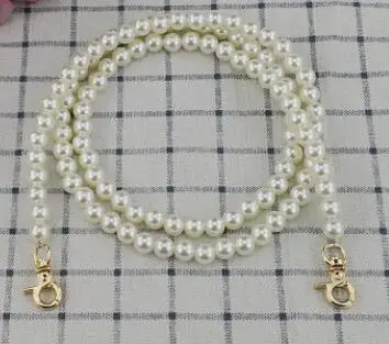Long-gold metal IMIDO, 35-110 см, жемчужная цепочка, аксессуары, сумка на ремне, сменный плечевой ремень для сумки-почтальона, женская сумочка с ручками, сделай сам, STP134 - Цвет: Long-gold metal