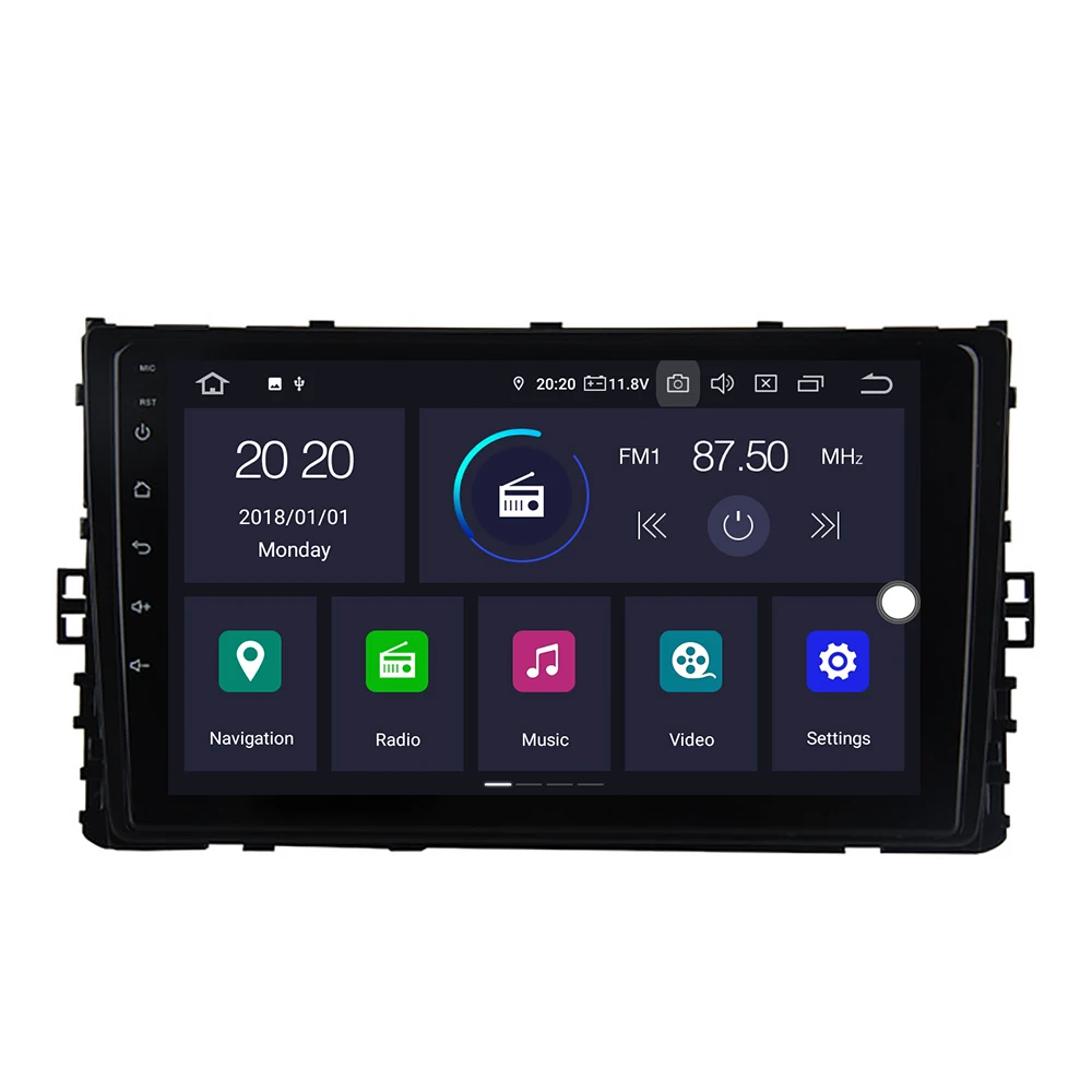 Автомагнитола PX6 2 Din 9 дюймов Android 0 GPS-навигация для гольфа Tiguan Polo Passat 2018 2019 DSP IPS HDMI 4