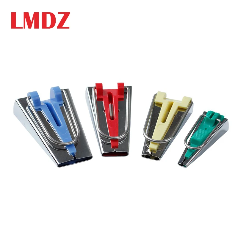 

LMDZ Bias Tape Makers Sewing Accessories 6mm 12mm 18mm 25mm bias binding tape maker Domestic Machine Sewing Quilting Tools