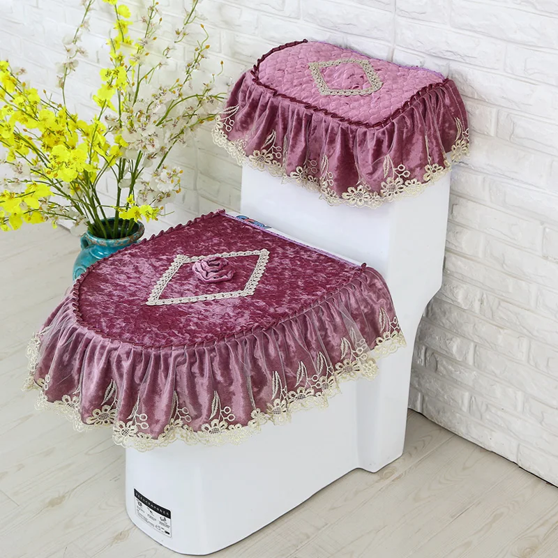 Много цветов модный кружевной комплект из трех предметов чехол для сиденья
