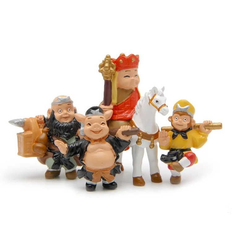 Путешествие на Запад 4 шт. Король обезьян Тан афоред китайский мифей сад гном terraium