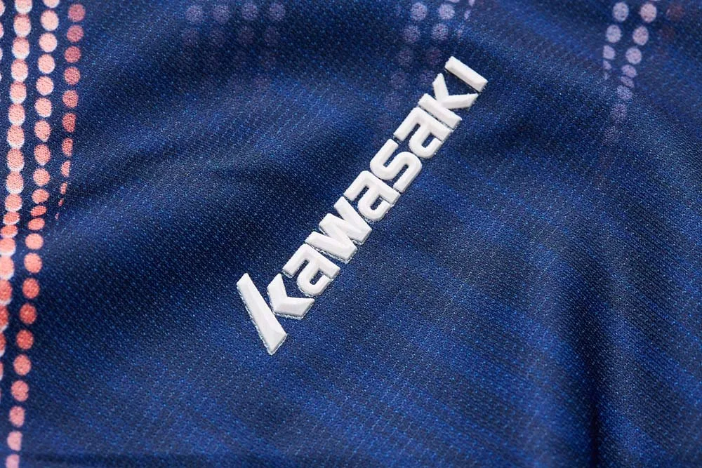 Оригинальная рубашка с лацканами Kawasaki для спорта, бадминтон, теннисная футболка, мужская спортивная быстросохнущая футболка для тренировок на открытом воздухе, ST-S1101
