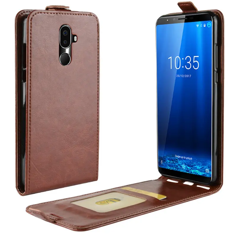 

Кожаный чехол в стиле ретро для Cubot X18 Plus WIERSS, 5,99 дюйма