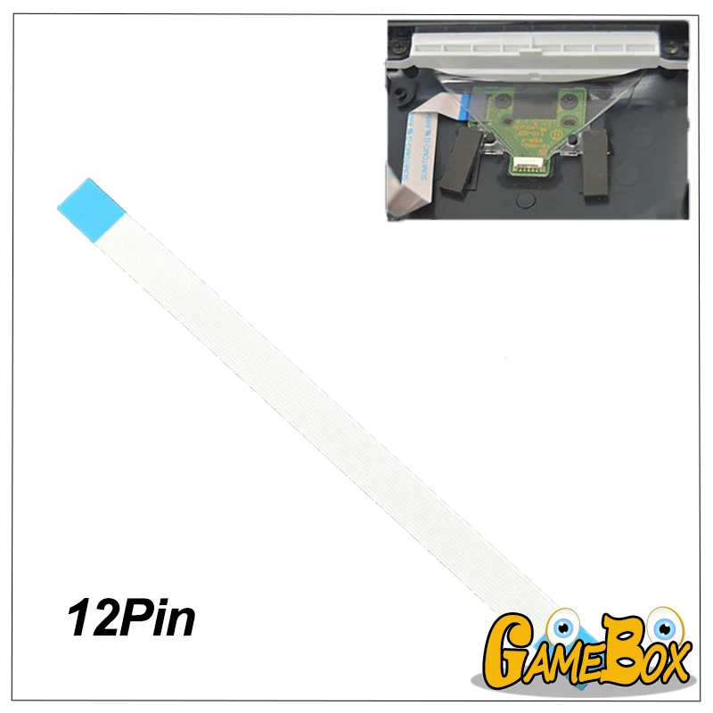 12pin ленточный кабель Singal огни для PS4 зарядное гнездо питания гибкий PS4|Запасные