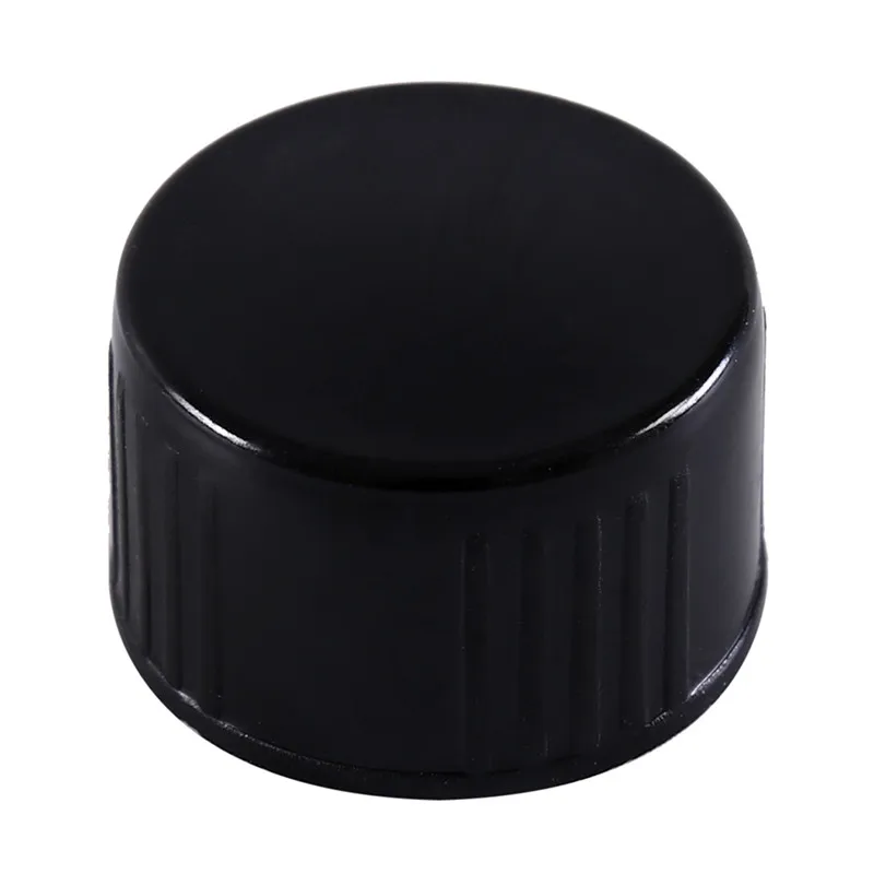 Пластиковые флаконы для образцов 50 мл черная винтовая крышка круглая стеклянная