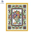 Joy Sunday, великолепные узоры в виде фруктовой чаши, рукоделие, вышивка крестиком, Набор для вышивки крестиком для украшения, живопись