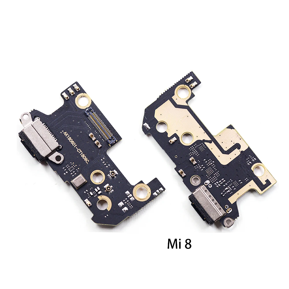 Для xiao Mi 8 Lite Mi8 Mi8SE зарядка через usb Порты и разъёмы Зарядное устройство платы гибкий кабель, сменные детали - Цвет: For Xiaomi 8