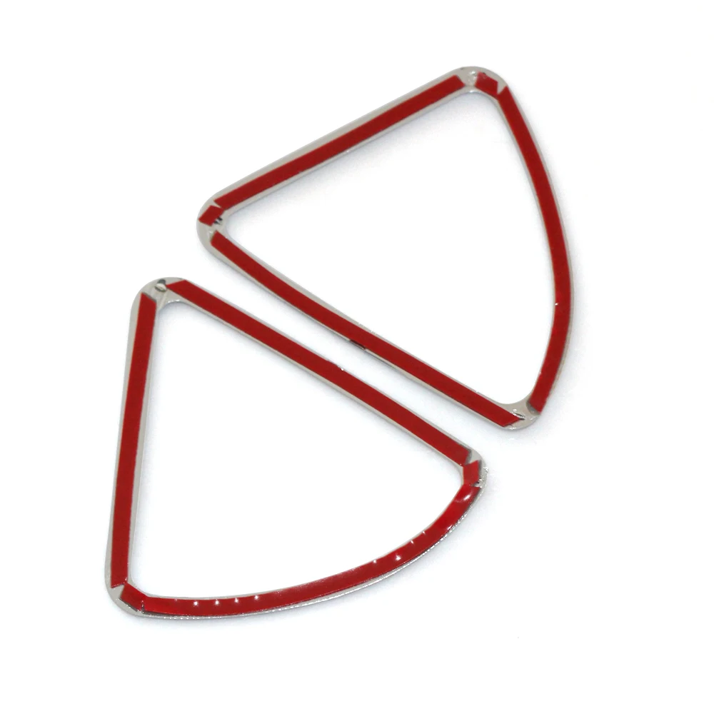 Автомобильный выход кондиционера ABS крышка Хромированная Пластина