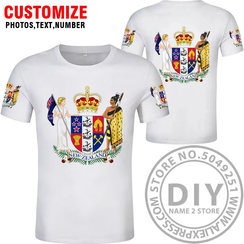 Style 6 Новая Зеландия футболка diy на заказ имя номер nzl футболка Национальный флаг nz маори страна колледж печать фото логотипы одежда - Цвет: Style 6