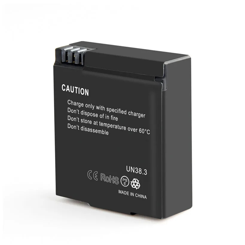 Original SJCAM SJ7 Star Battery Accessories Dual Charger 1000mAh 3.8V Li-ion Batteries For Action Camera | Электроника