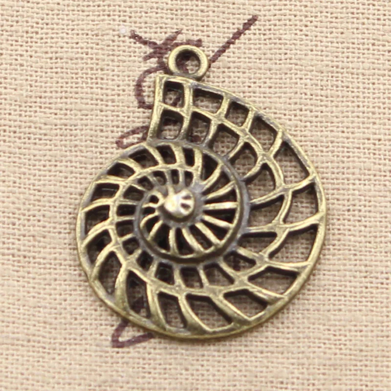 8 шт. подвески в виде ракушек 35x28 мм|charms jewelry making|ocean charmsmaking pendant |