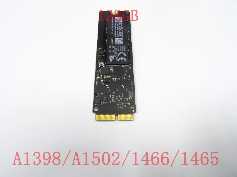 Твердотельный накопитель 2015 года для Apple Macbook Pro Retina A1502 A1398 Air A1466 A1465 SSD 128