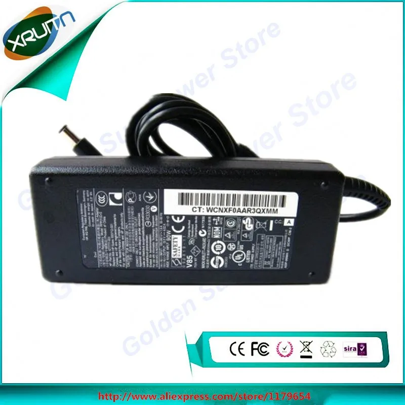 Бесплатная доставка 100% абсолютно новый и оригинальный 19 5 в 4.62A 90 Вт 7 4*5 0 мм