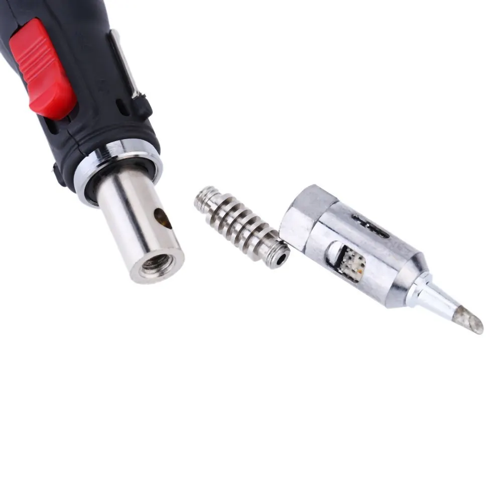 

Portable Cordless Solder Iron Gas Soldering Iron Flame Butane 12ml Heat Gun Welding Torches Tool 1300 degrees Welding Equipment