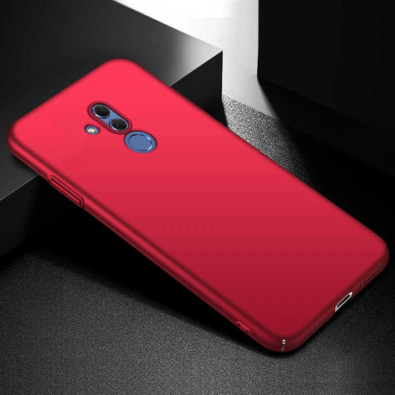 Coque чехол для HuaWei mate 20 lite pro Lite Жесткий ПК на роскошный простой матовый Защитная