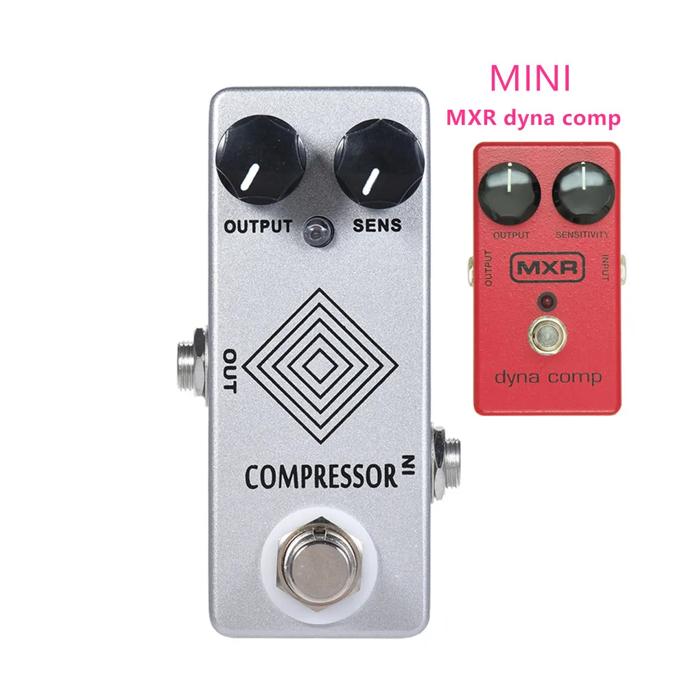 Мини динамическая педаль для гитары COMP создания эффектов аналог компрессора DYNA и