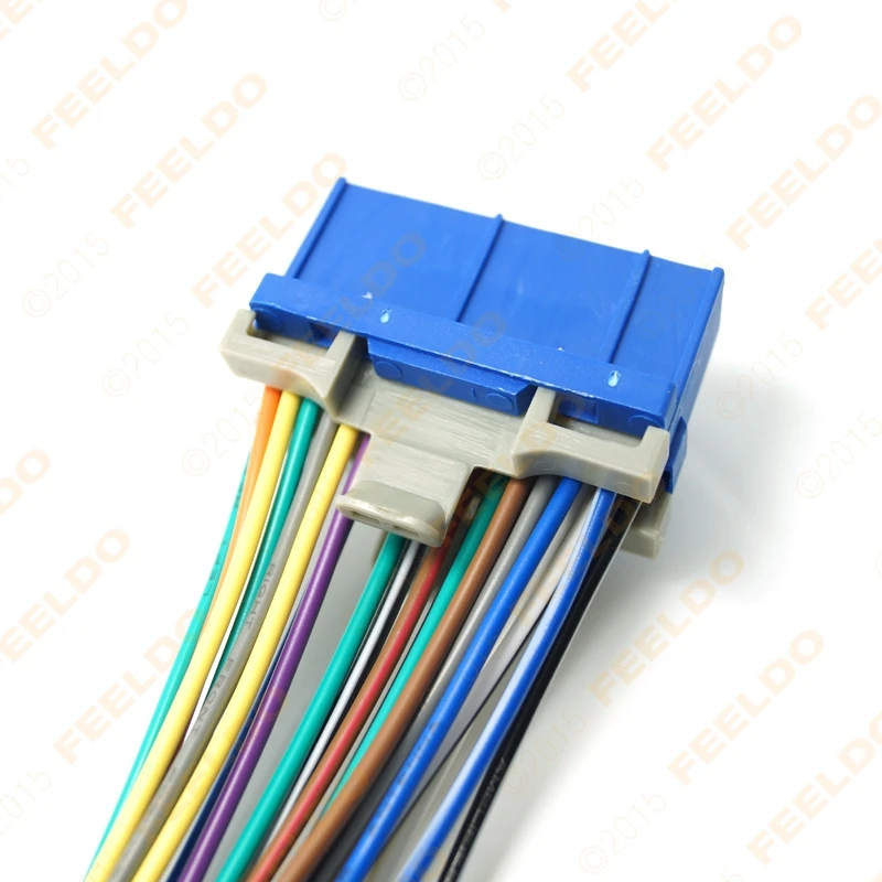 

FEELDO 10pcs Car Audio Stereo Wiring Harness For Buick/Cadillac/Pontiac/Oldsmobile Pluging Into OEM Factory Radio CD #4269