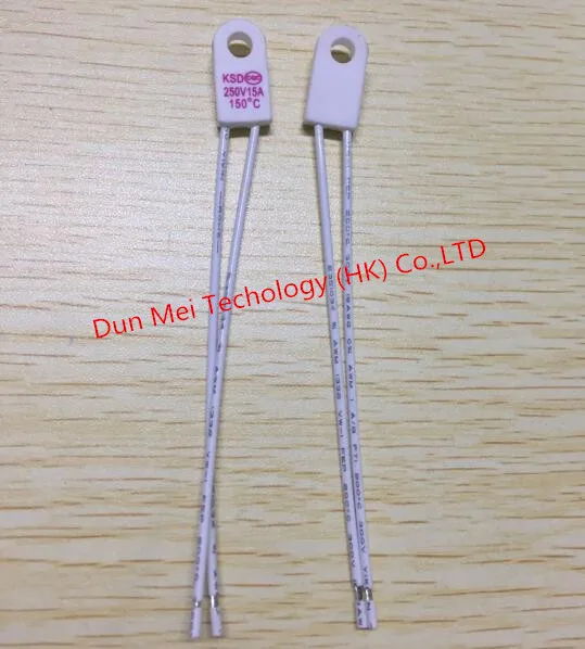 5 pcsRH/Tf 95 115 125 130 135 150 230 градусов Цельсия 15A 250V Температура предохранитель тепловые звенья со Температура протектор