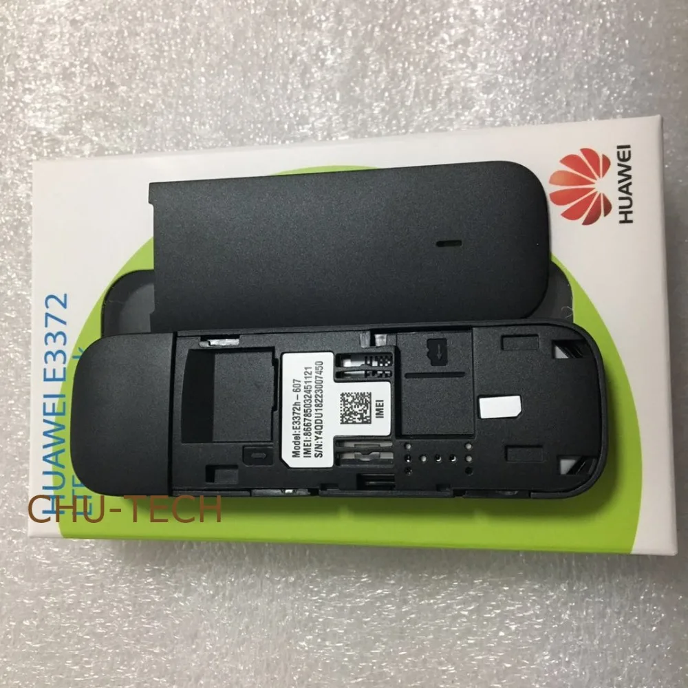 Разблокированный huawei E3372 E3372h-607(добавить пару антенн) 4G LTE 150 Мбит/с USB модем 4G LTE USB Dongle