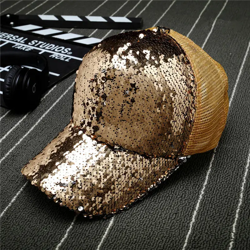 Модная роскошная женская Регулируемая сетчатая шляпа для девушек в стиле панк