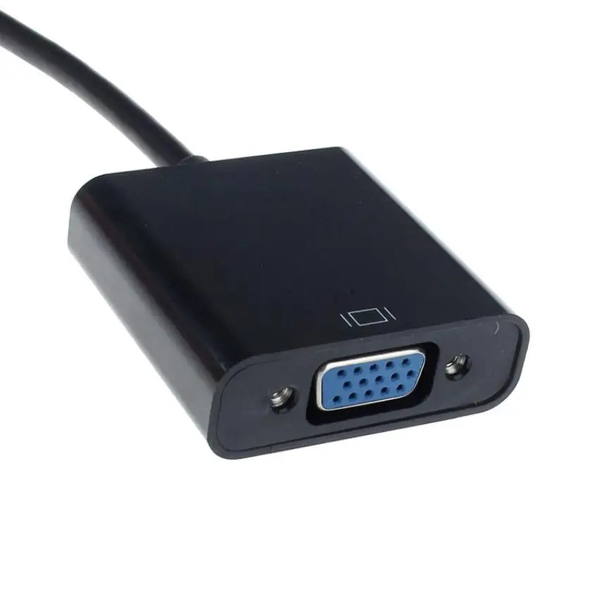 Мужчин и женщин HDMI конвертер VGA адаптер с аудио кабель для Xbox 360 PS3 ноутбука