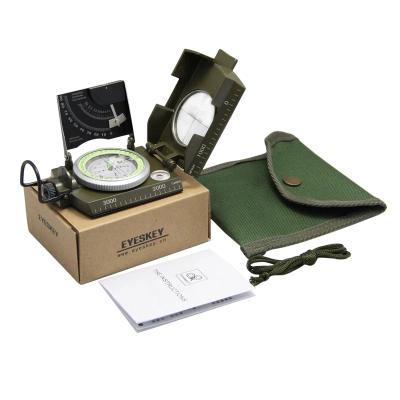 Профессиональный Военный компас для выживания туристическое снаряжение