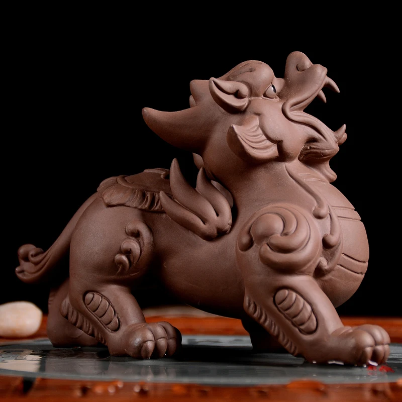 Чай кунг-фу сторона фиолетовый креативные подарки для питомца украшения