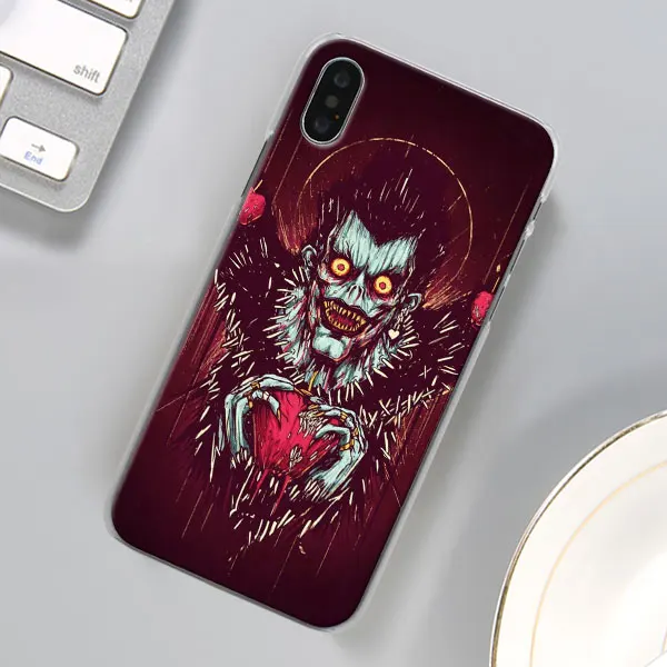 15 Death Note чехол для телефона для Apple iPhone X XR 7 8 Plus 6 6s Plus XS MAX 11 Pro Max SE чехол для телефона Coque - Цвет: 15