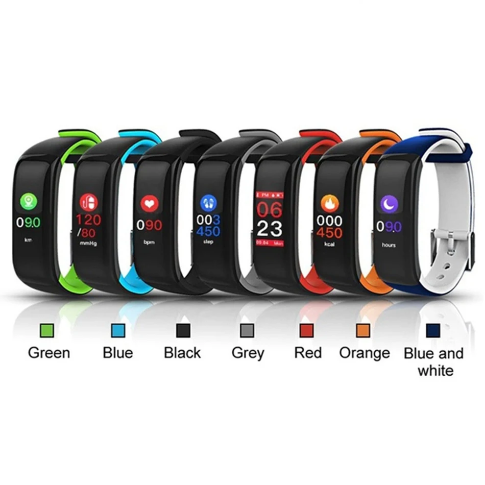 KISSCASE для бега, Bluetooth, чехол для телефона, сумка для iPhone X 7, samsung, Xiaomi, зарядка экрана, умный браслет на запястье, Мобильный смарт-браслет