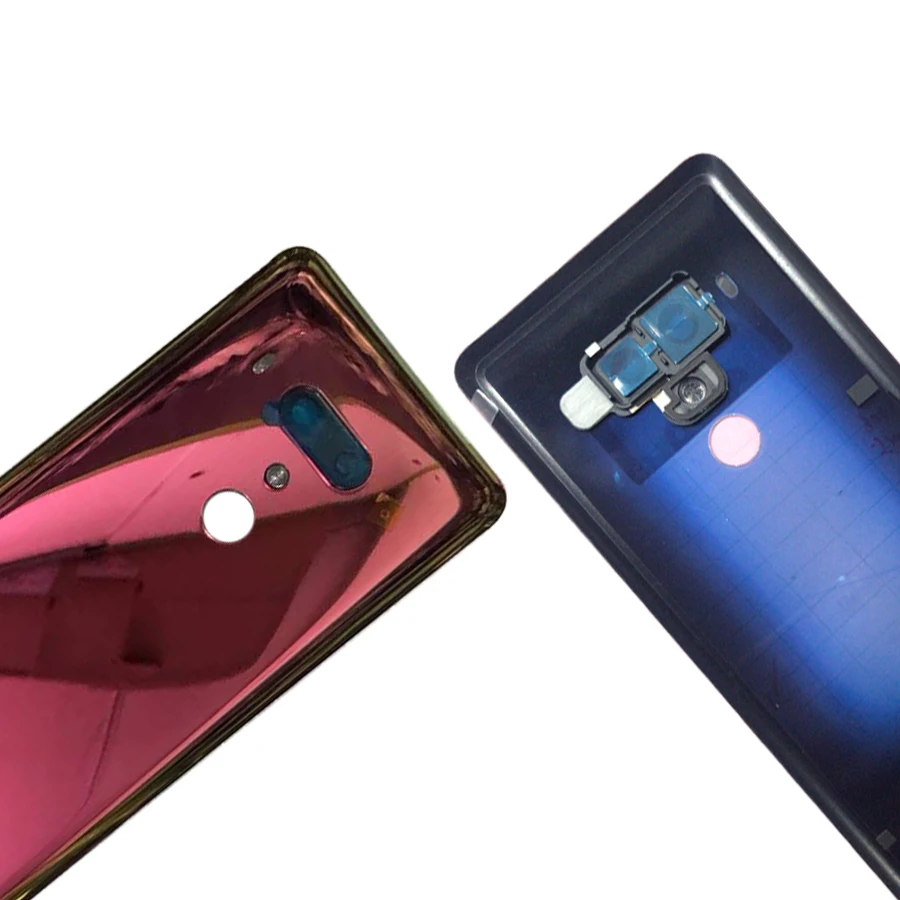 Для htc U11 Plus U12 Plus Задняя крышка батареи задняя Дверная панель стекло Корпус чехол запасная часть для htc U11 крышка батареи Стекло