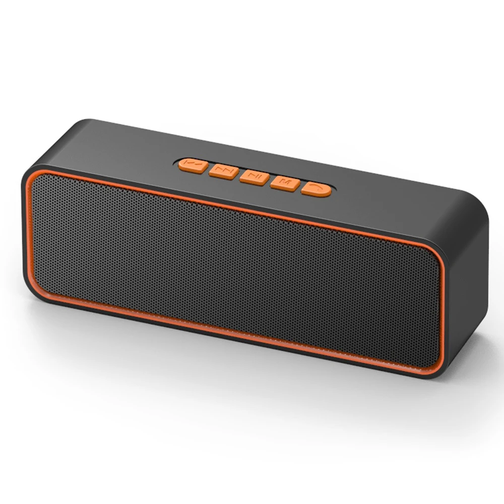 TWS Bluetooth динамик V5.0 Колонка Bluetooth Саундбар сабвуфер стерео Поддержка TF карта FM открытый/автомобильный динамик