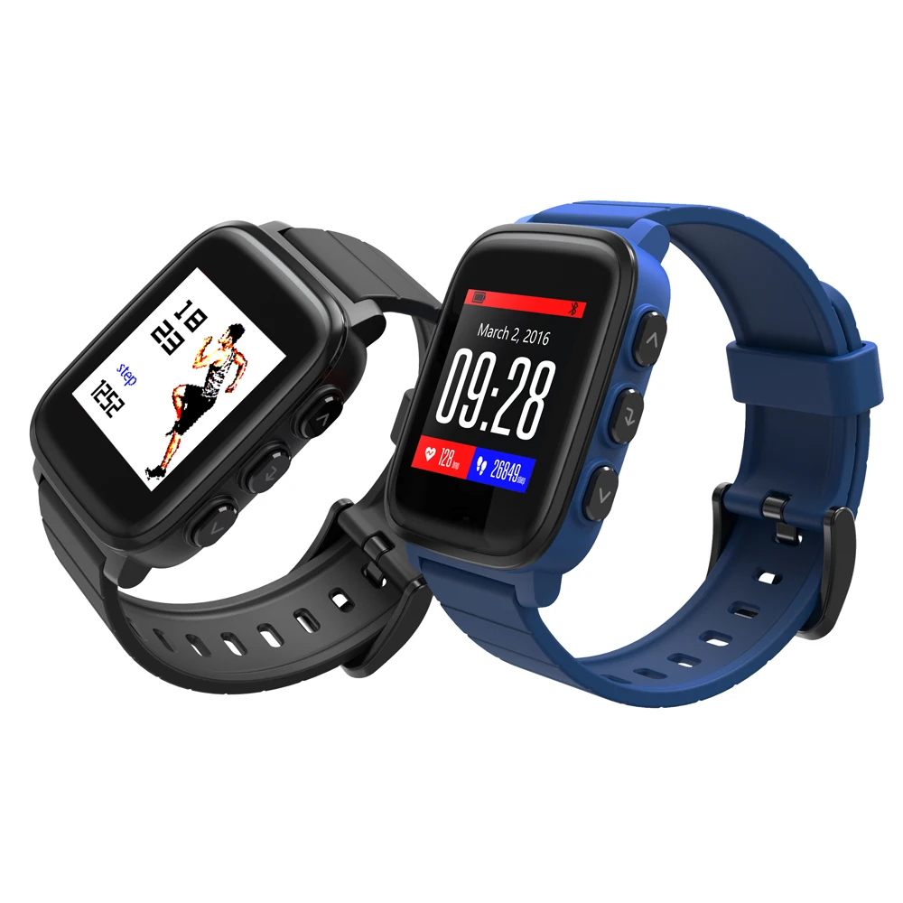 SMA Q2 Bluetooth Smartwatch Heart Rate Monitor Pedometer Phone call reminder Waterproof Smart Watch for Android iOS 3 colors | Электроника
