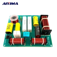 aiyima 1pcs 300w 3way frequency divider board ktv stage speaker crossover enthusiast diy hifi aodio treble alto bass divider