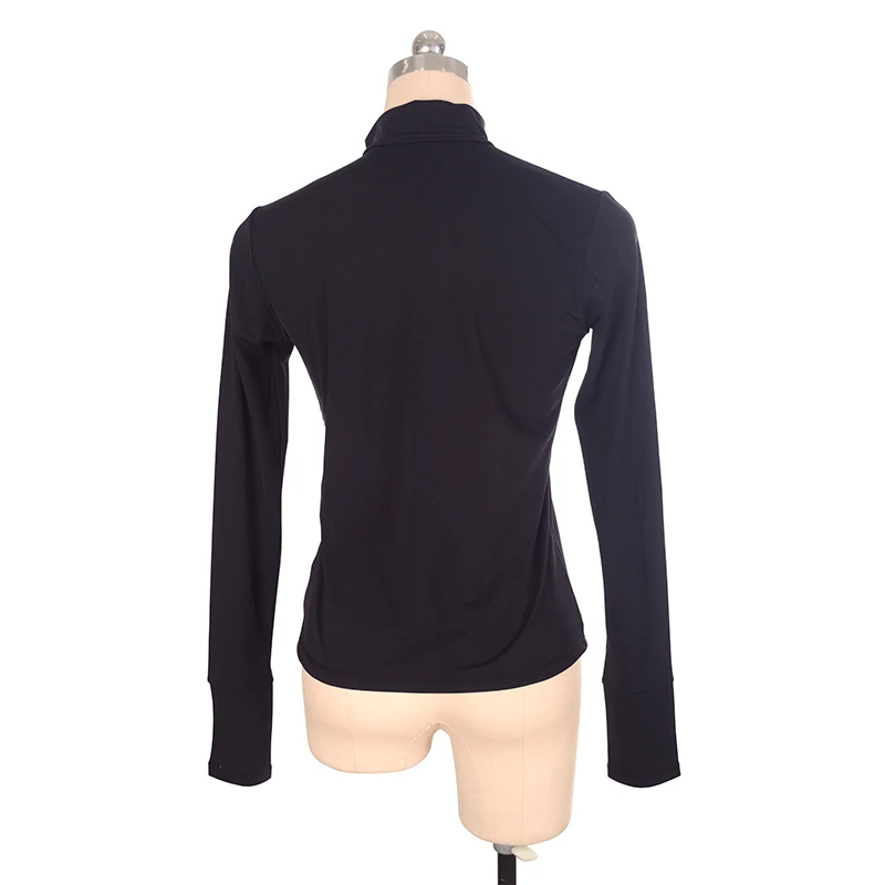 Куртка на заказ для фигурного катания коньках топы молнии девушек и женщин