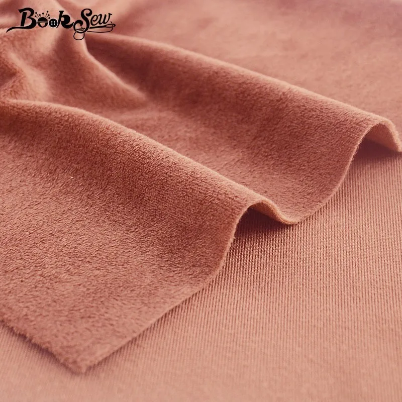 Booksew мягкая вельбоа плюшевая ткань тела 50x162 см для Подушка DIY обувь игрушки кукла зимняя одежда постельное белье швейный материал Tissus
