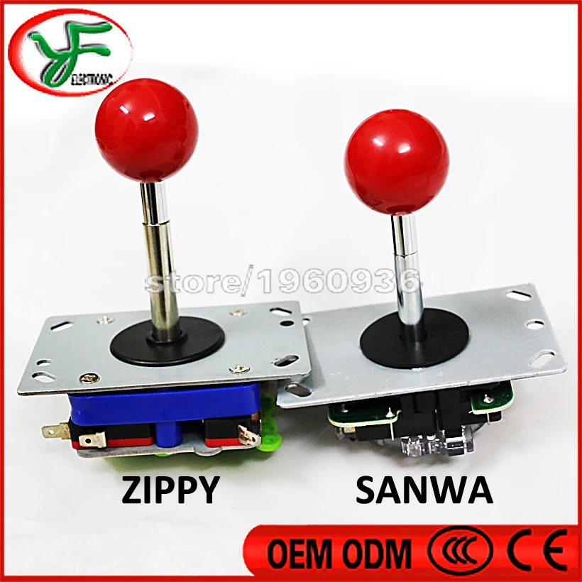 10 шт. классический Аркадный Игровой джойстик 9 мм SANWA Джойстик удлинитель вала
