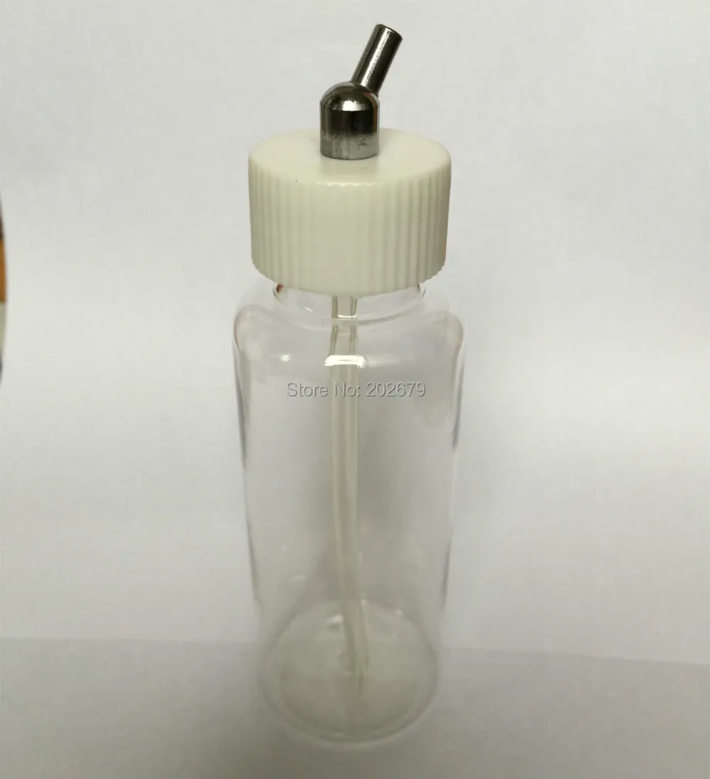 Бесплатная доставка 3 шт./лот пластиковые бутылки для аэрографа 100 см3 пигментная