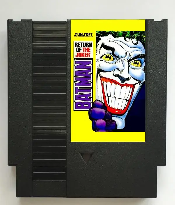 B@ tman возврат игрового картриджа Джокера для консоли NES